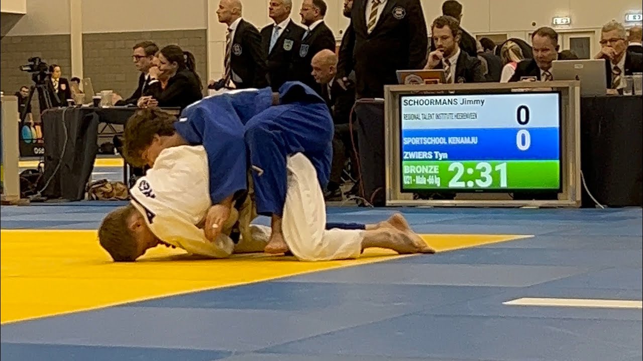 🥋 Jimmy Schoormans vs. Tyn Zwiers, Judo NK u21 2025 bronze final -66kg