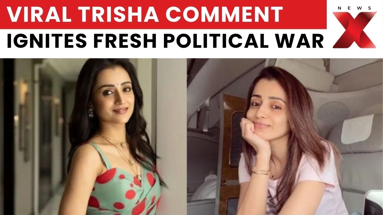 Udhayanidhi Stalin Row: Trisha Remark Sparks TVK Fury, BJP Demands Arrest | NewsX
