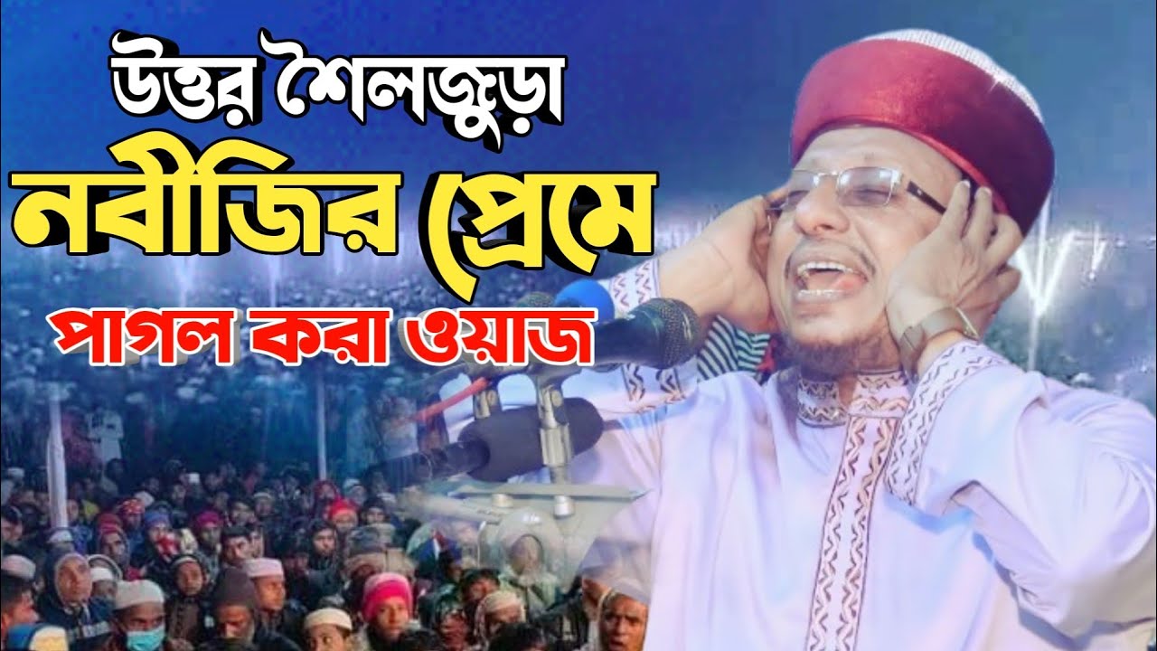 উত্তর শৈলজুড়া নবীজির প্রেমে পাগল করা ওয়াজ । মাওলানা নুরুল ইসলাম জিহাদী । Nurul Islam Jihadi Waz 2023
