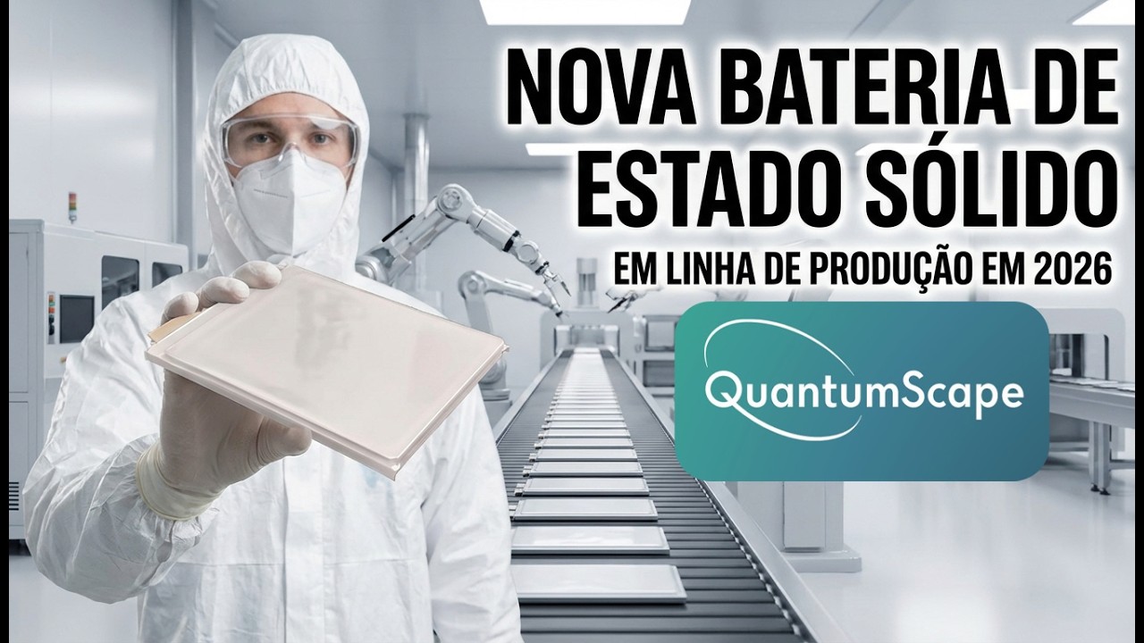 Mais Uma Bateria de Estado Sólido Acaba de Chegar ao Mercado em 2026