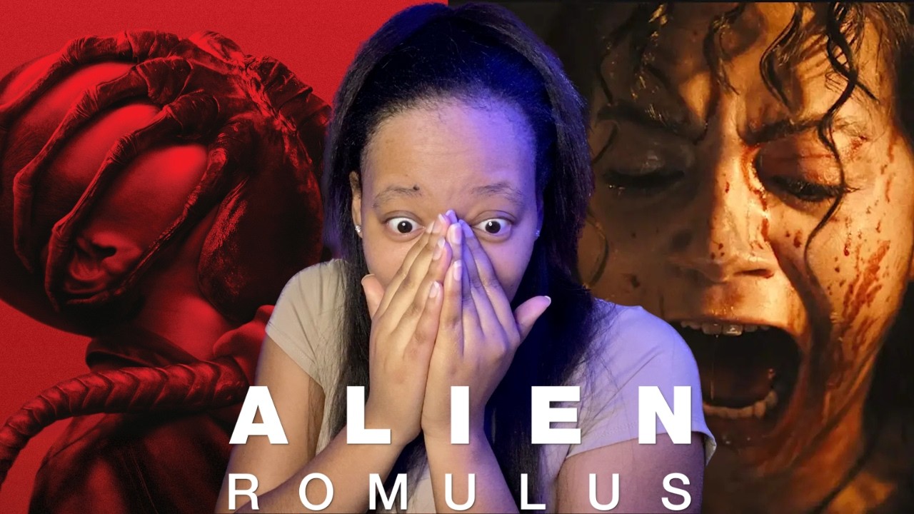 Watching My FIRST Alien Movie *ALIEN ROMULUS* | Movie Reaction/Commentary