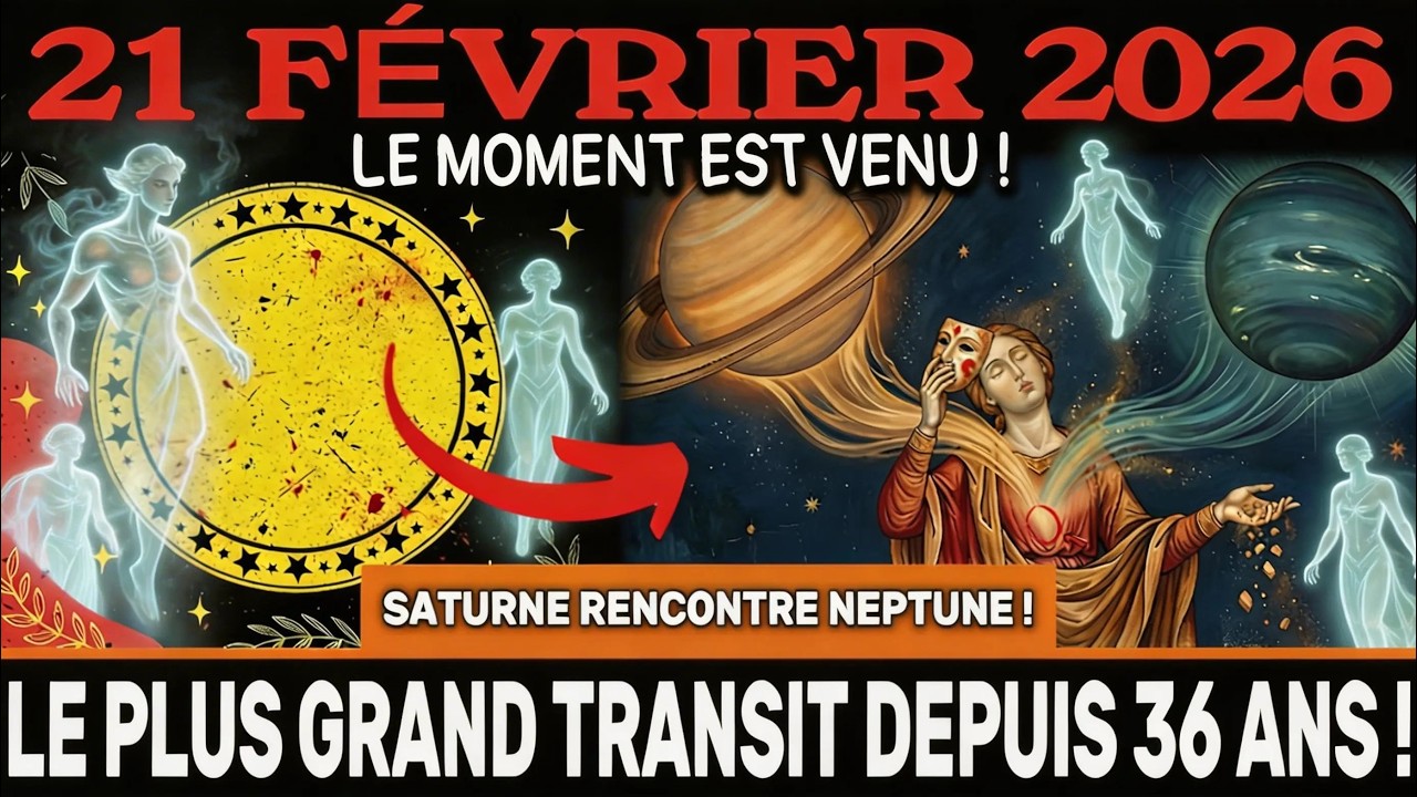 ATTENTION ! SATURNE RENCONTRE NEPTUNE ! 21 fév – le Transit le plus IMPORTANT depuis 36 ANS débute