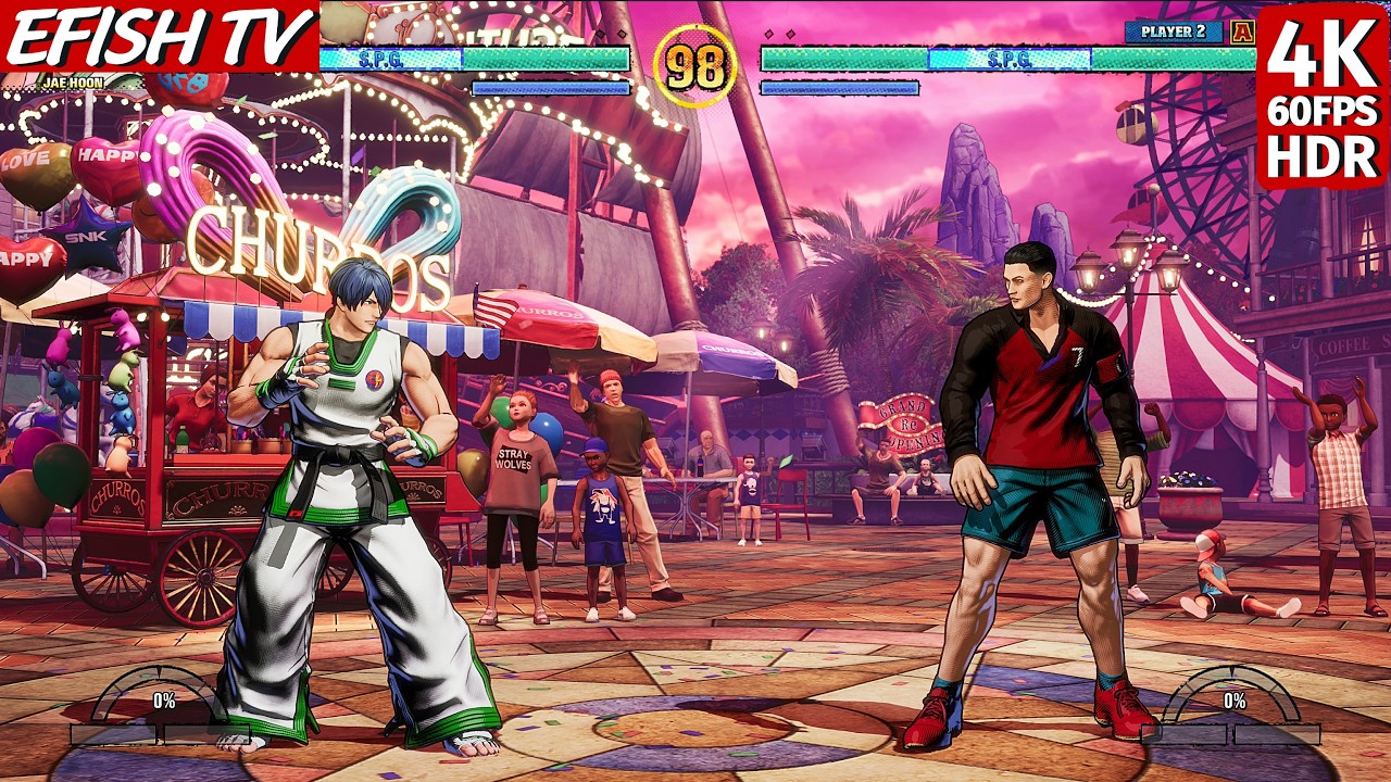 Kim Jae Hoon vs Cristiano Ronaldo (Hardest AI) - Fatal Fury: CotW
