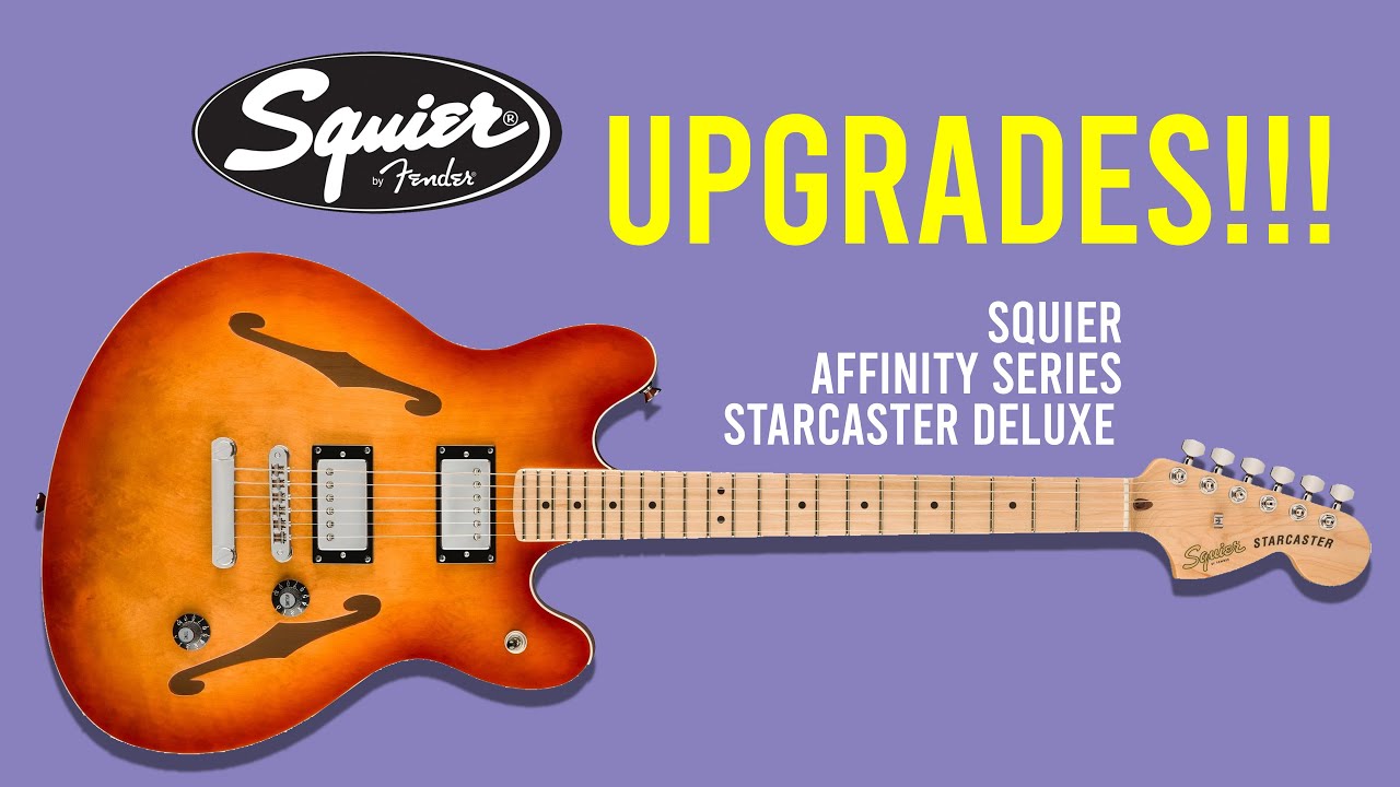 ОБНОВЛЕНИЯ – 2024 Squier Affinity Series™ Starcaster®
