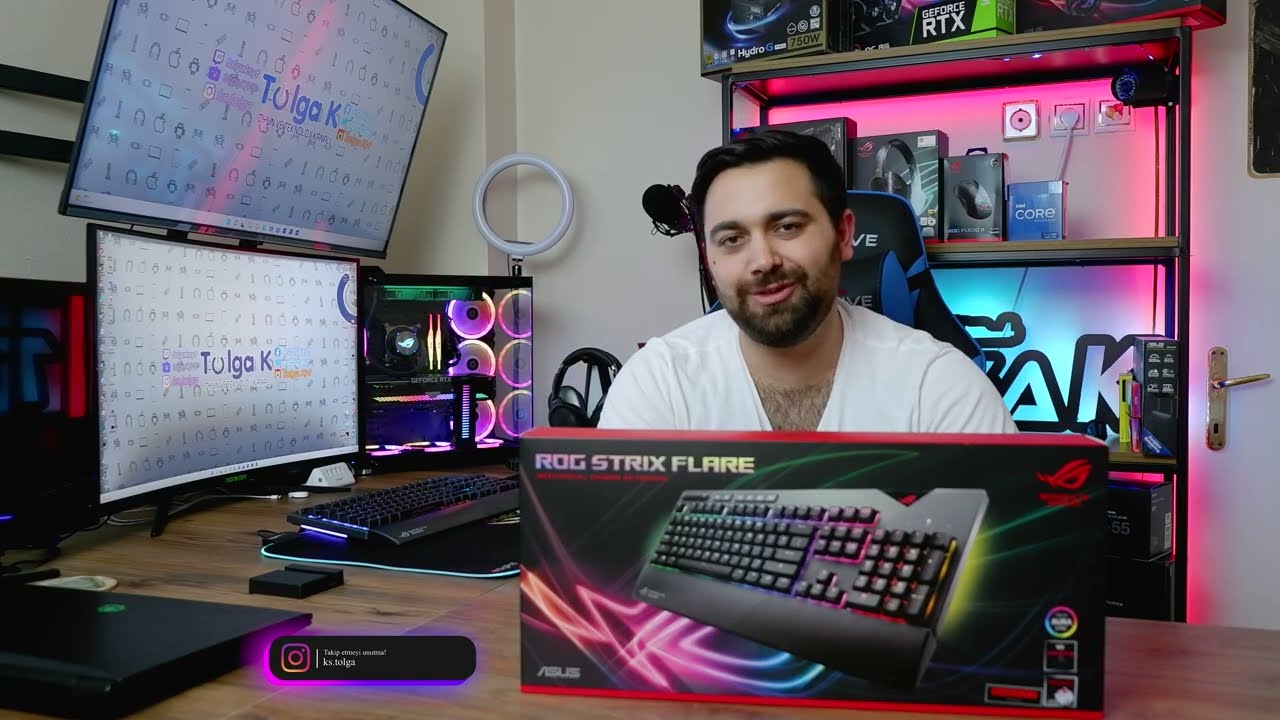 Rog Serisi İyi Mi ? - ROG STRİX FLARE KUTU AÇILIŞI