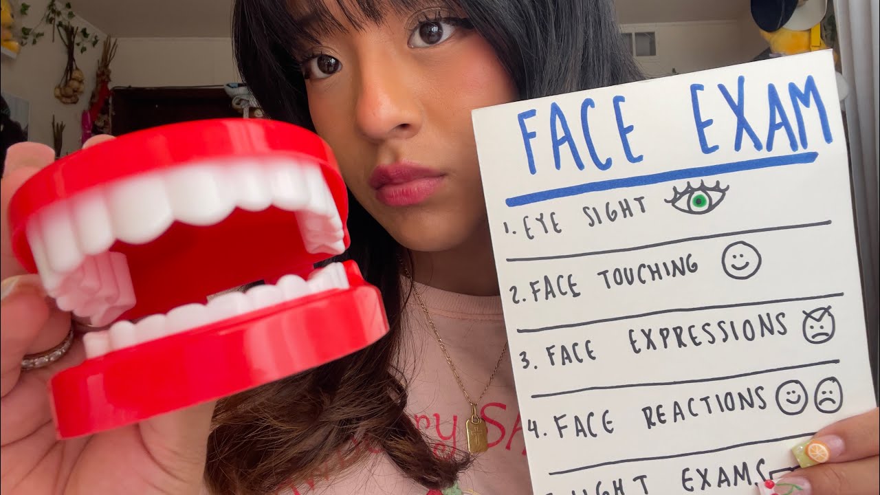 asmr - 50 MINUTE cranial nerve exam