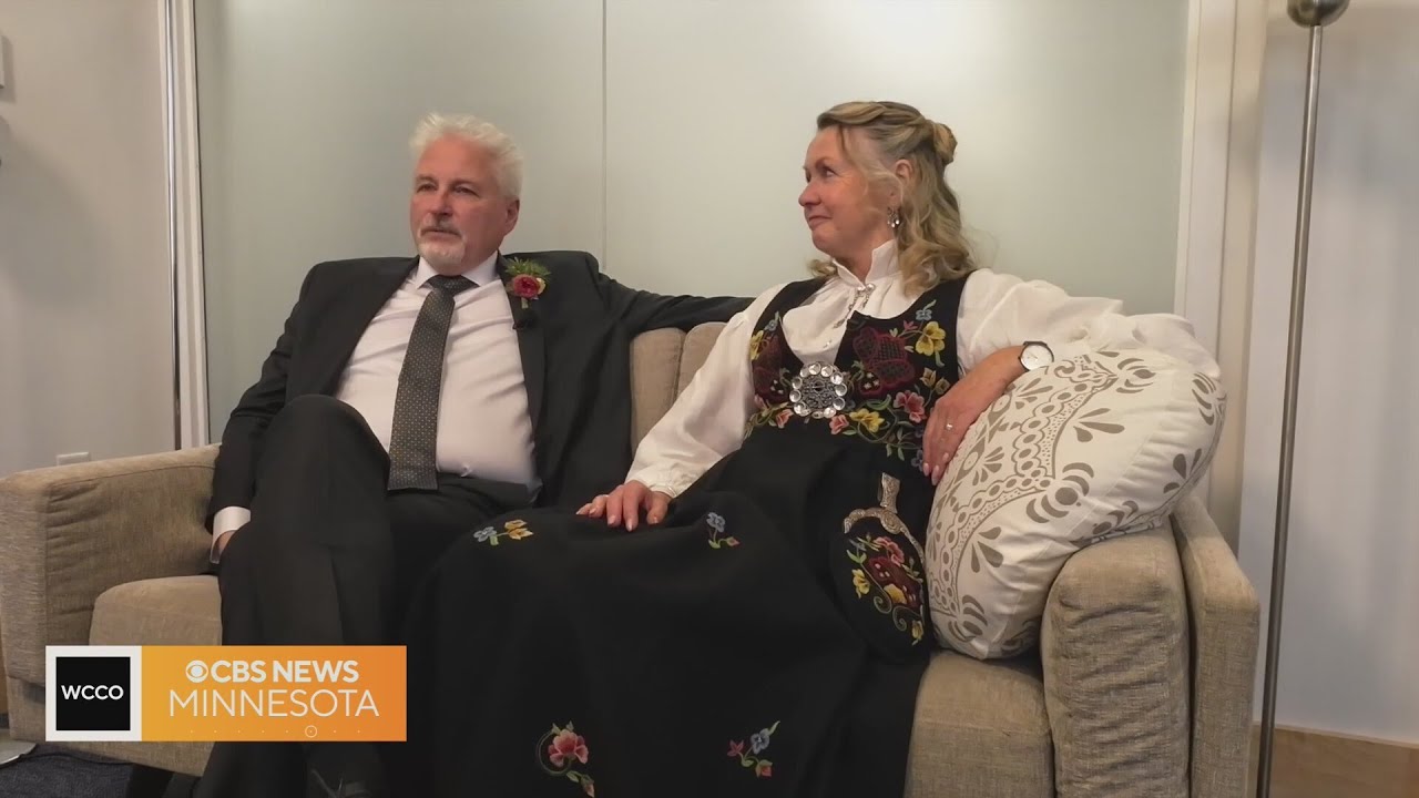 Norwegian couple weds in Minnesota after 20 years
