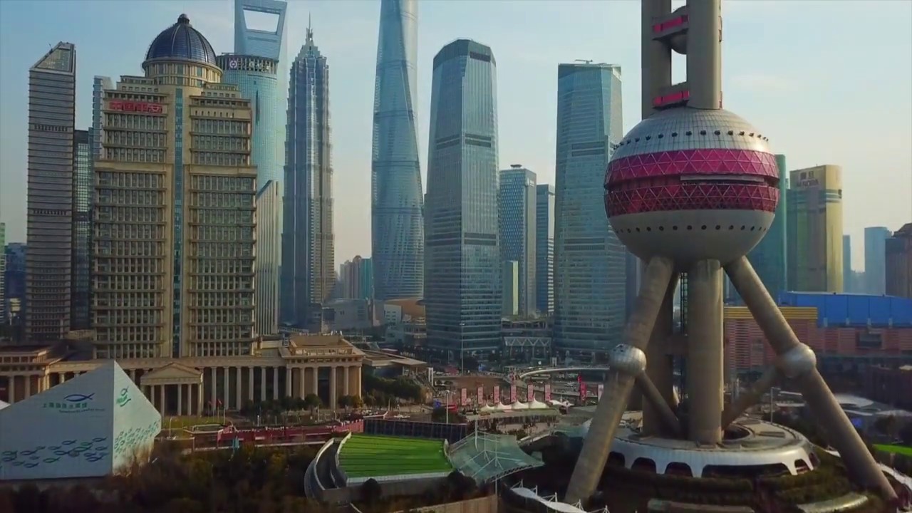 上海外滩航拍，上海，DJI，DjiMavic，ShangHai