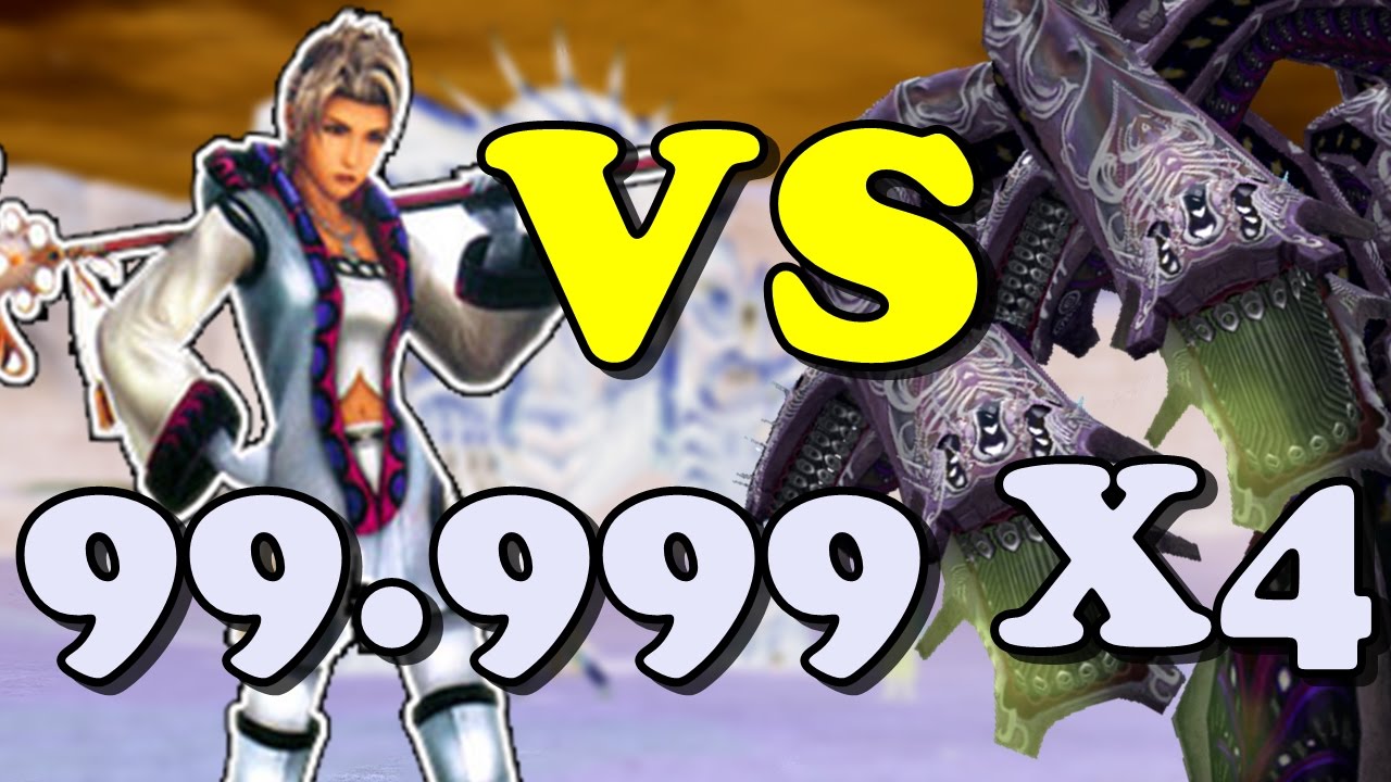 Final Fantasy X-2 HD PS3 - Paine 99.999 vs Major Numerus