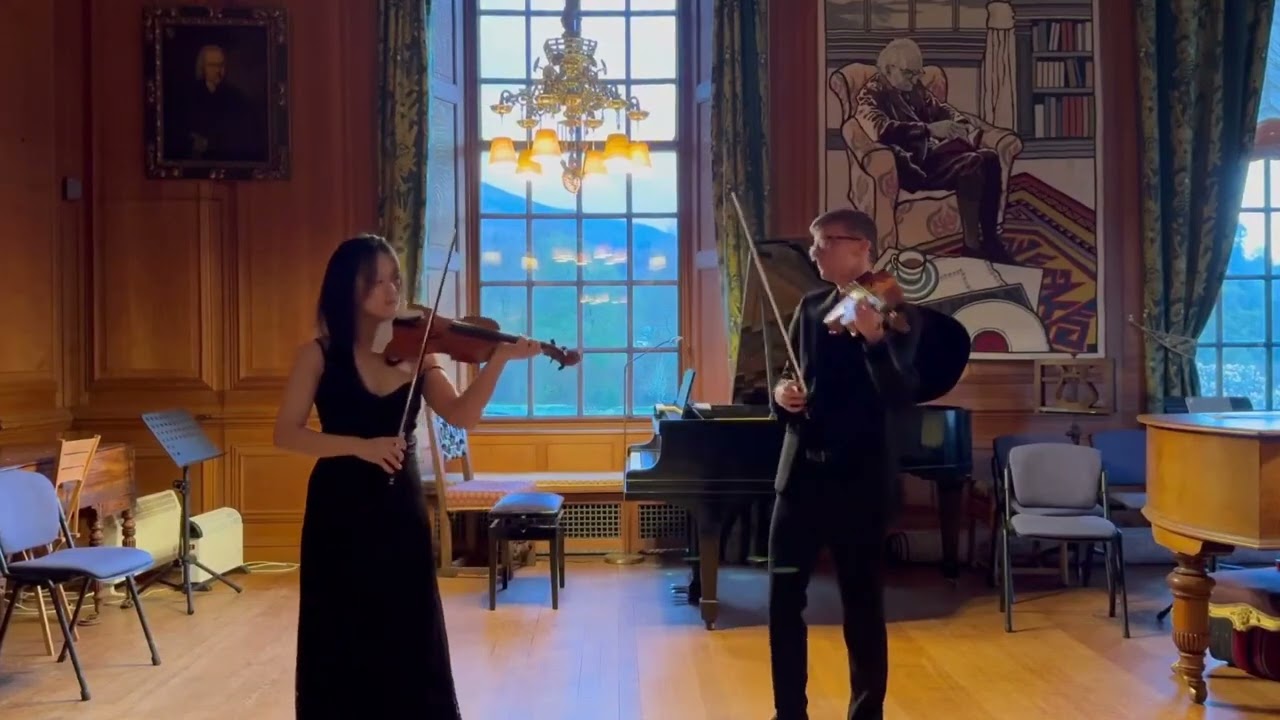 Halvorsen Passacaglia for violin and viola
