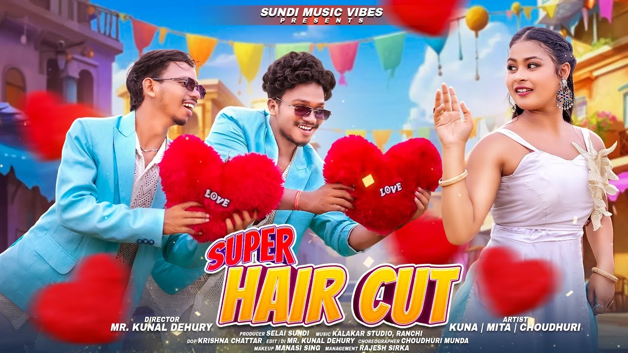 SUPER HAIR CUT !! New ho song 2025 !! Choudhuri,Kuna & Mita || Master Bablu & Dashamanti Hembram