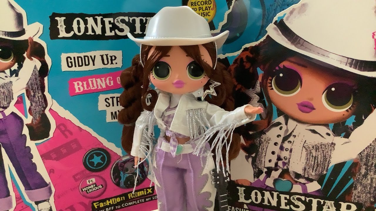 LOL SURPRISE OMG REMIX LONESTAR DOLL REVIEW