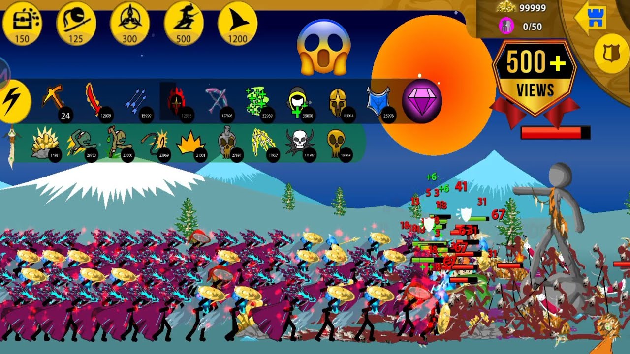 Epic Final Battle in Stick War Legacy | Invade Mode Massive Army Attack 😱