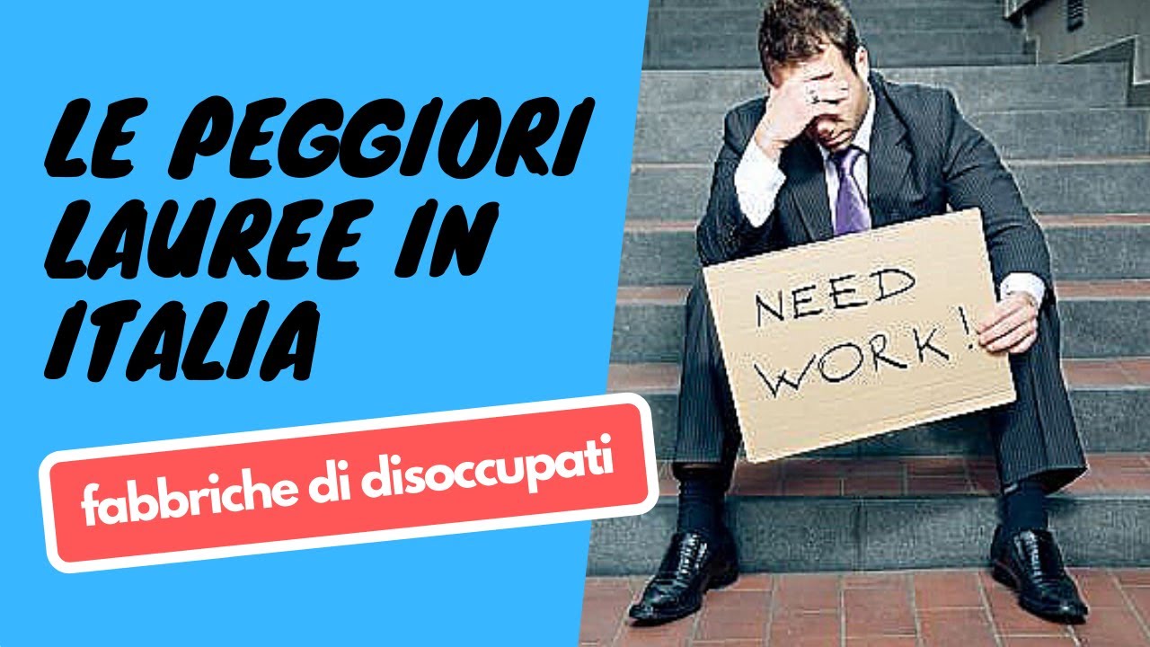 Le tre peggiori lauree da conseguire in Italia (feat. STEM Learning)