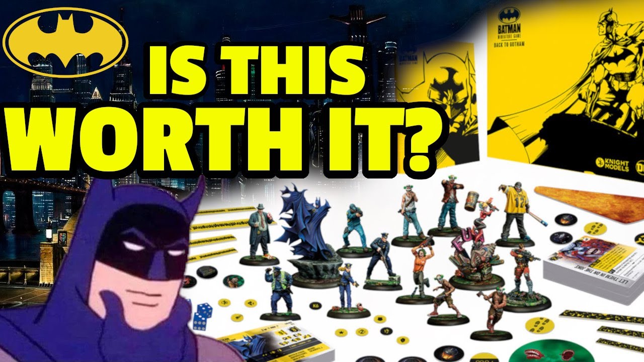 Batman Miniatures Game Starter Set Review - Back to Gotham Starter Box 2021