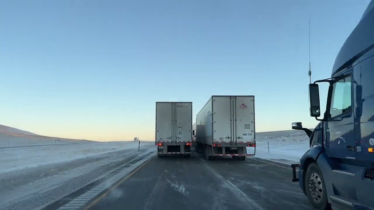 Road trip from Wyoming to Nebraska | Dec 28, 2025