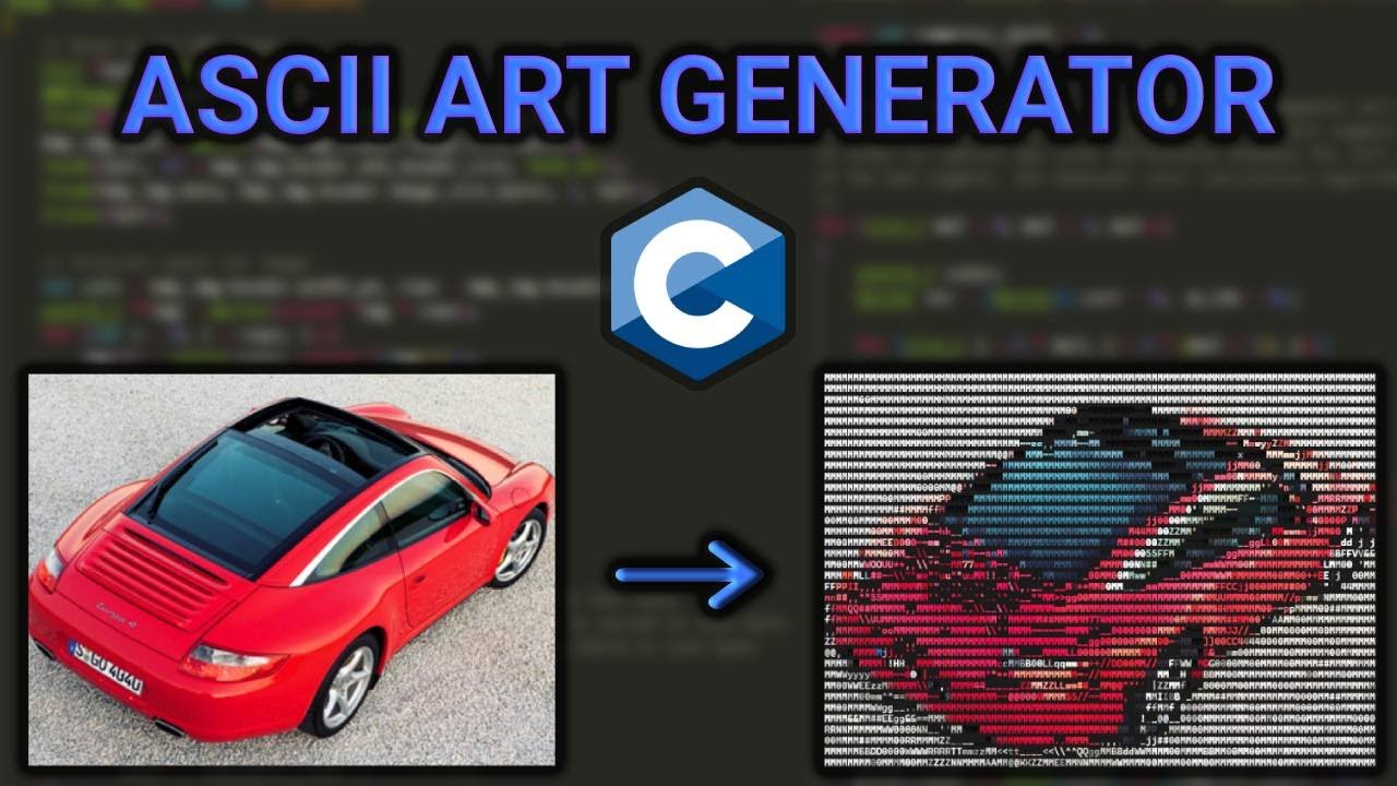 Build an ASCII Art Generator in 150 LINES OF CODE!!!
