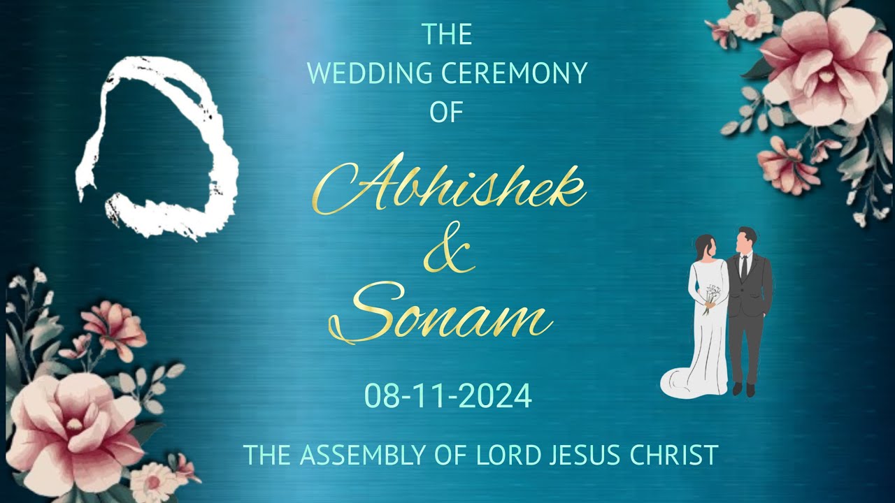 08.11.2024 Wedding Ceremony   (LIVE)