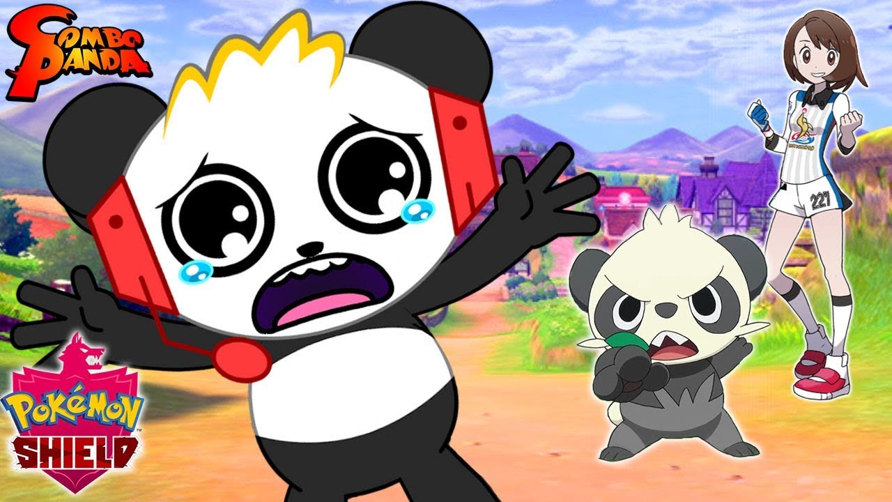 TOOK DOWN GYM LEADER & GOT 1ST BADGE IN NEW POKEMON SHIELD ! Let's Play with Combo Panda