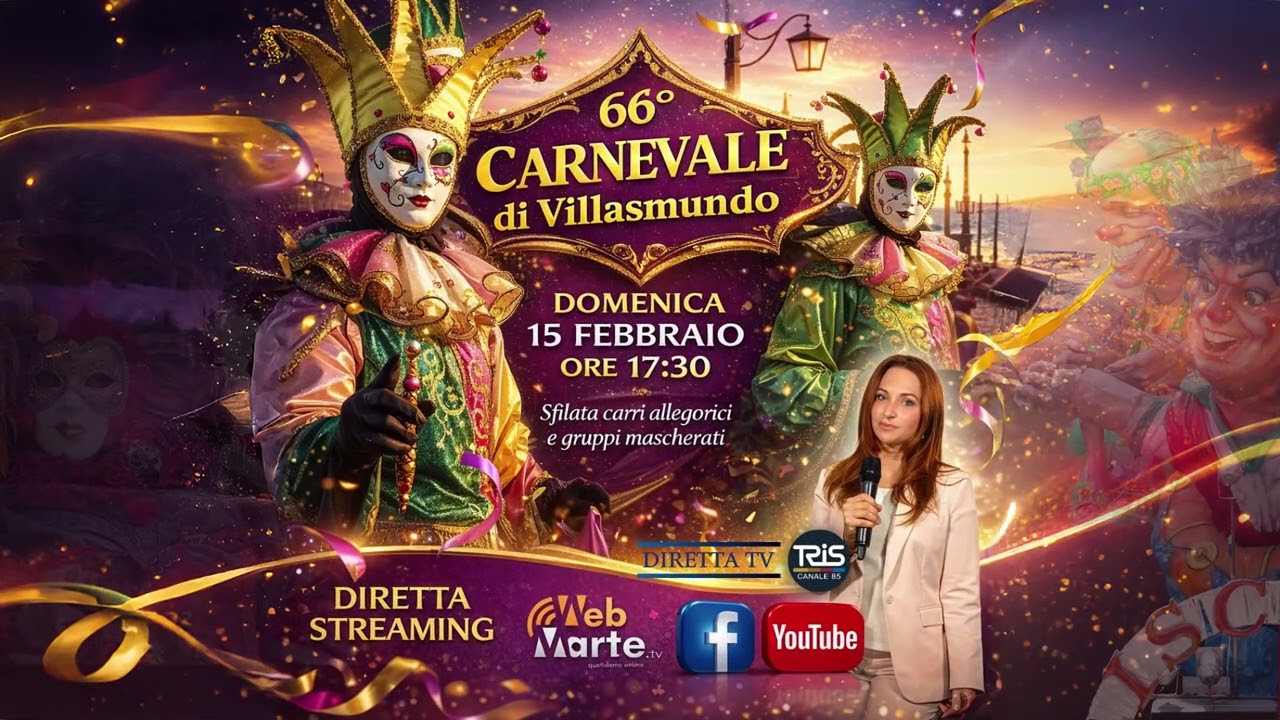promo IL CARNEVALE DI VILLASMUNDO