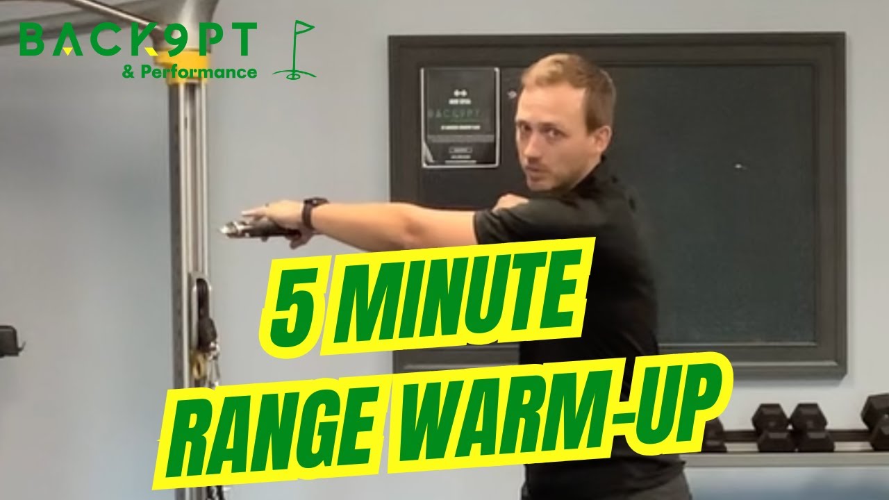 5 Minute Golf Warm Up | Improve Thoracic Spine Rotation & Hip Mobility for a Better Swing
