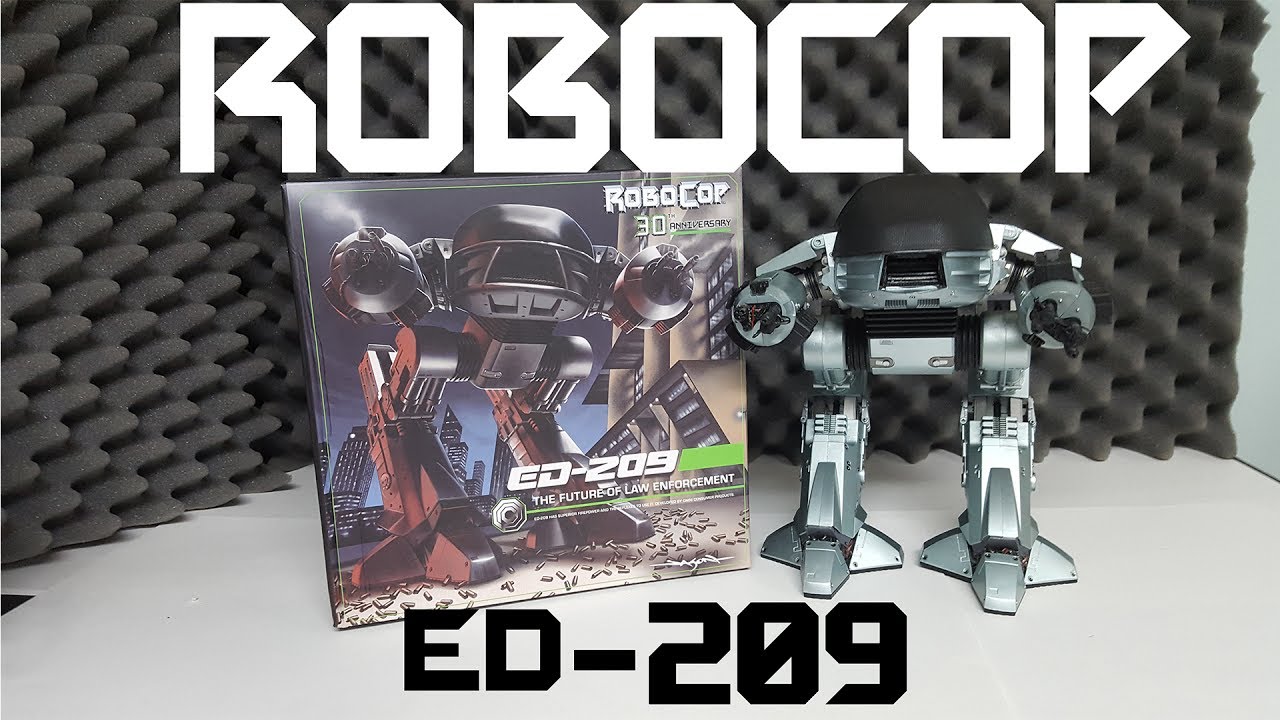 Unboxing and review of ED-209! Robocop