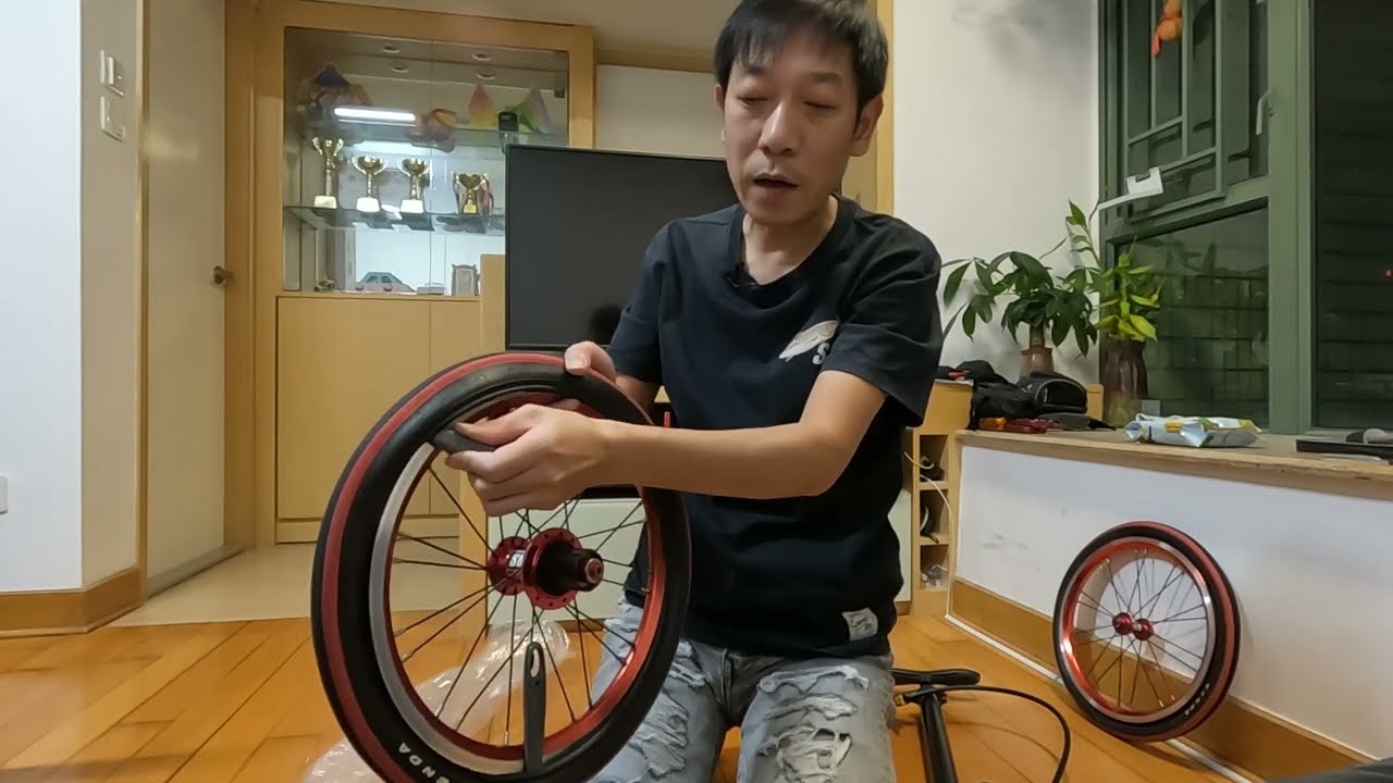 摺疊車換呔技巧全過程新手教學
