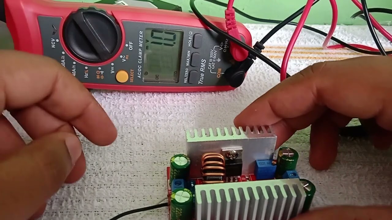 Convertidor de aumento de potencia DC 400W 15A de AliExpress