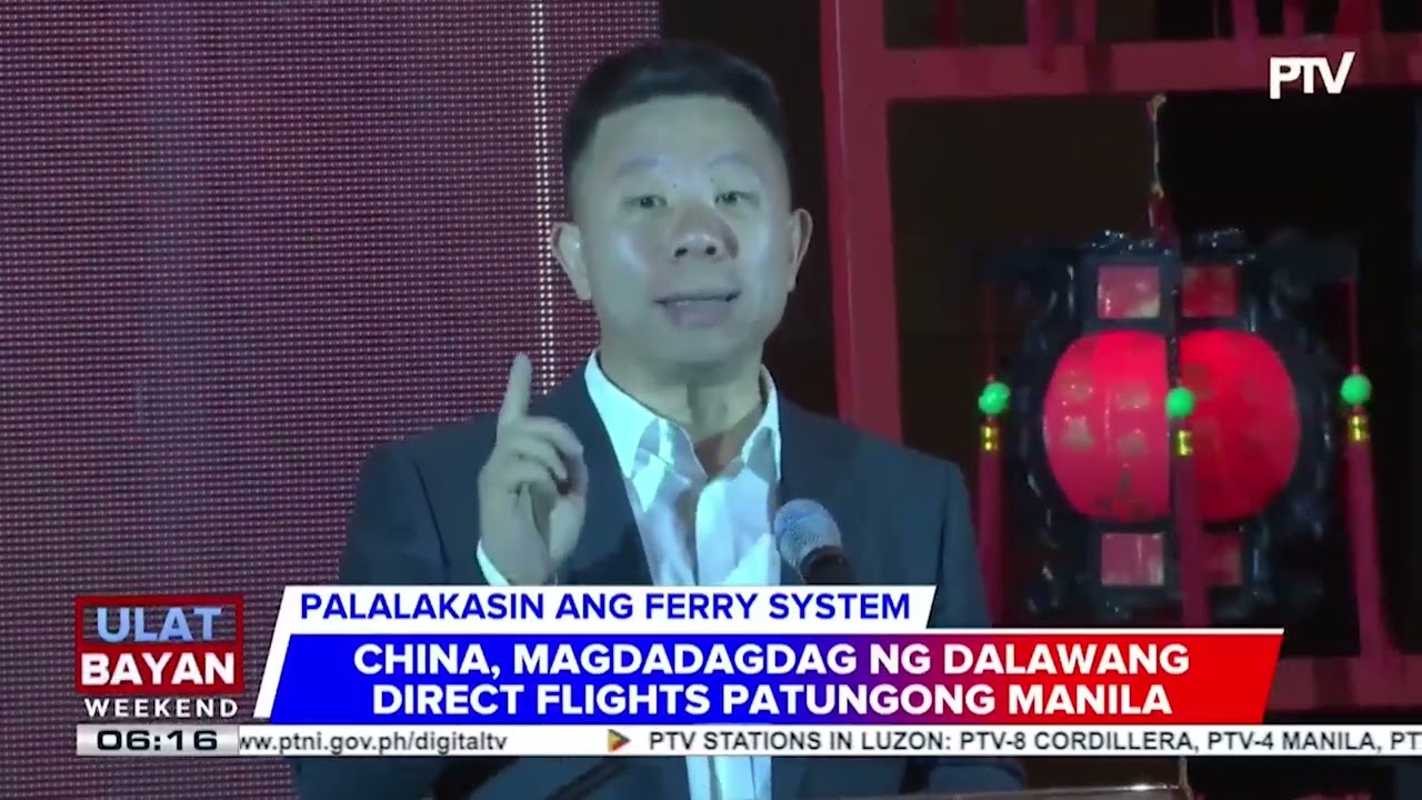 #UlatBayanWeekend | China, magdadagdag ng dalawang direct flights patungong Manila