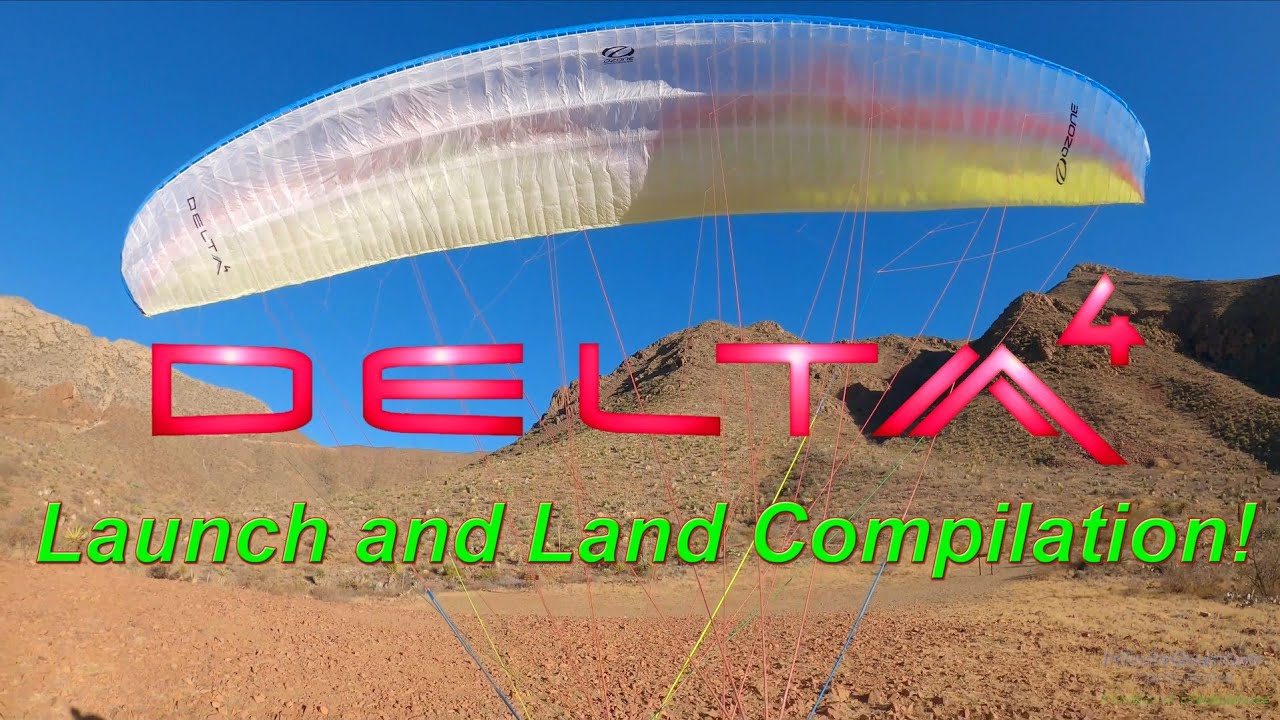 Ozone Delta 4 - Launch and Land Compilation