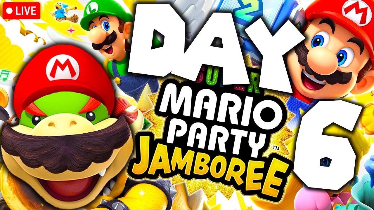 SUPER MARIO RICHIE LIVE! - Super Mario Party Jamboree!