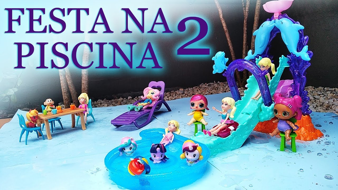 FESTA na PISCINA dos BRINQUEDOS ‹ Luli Rarity ›