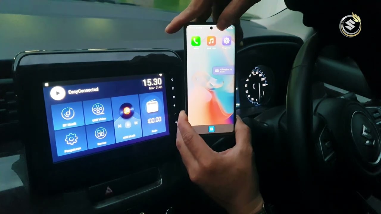 Cara menghubungkan HP ke Head unit XL7 atau Ertiga | Mirroring | Suzuki Bandung