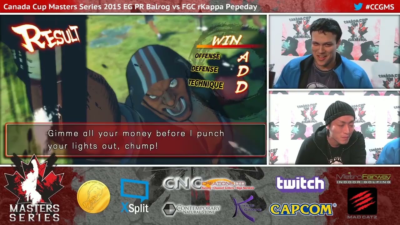 USFIV - EG PR Balrog vs FGC rKappa Pepeday  #masterseries
