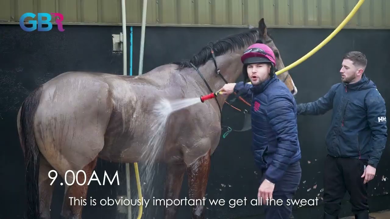 How Hard is a Jockey's morning routine?