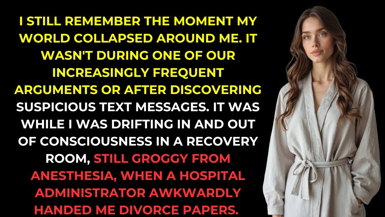 Husband Sent Divorce Papers While I Was In Surgery—The Judge's Face When I Showed His Hidden Assets