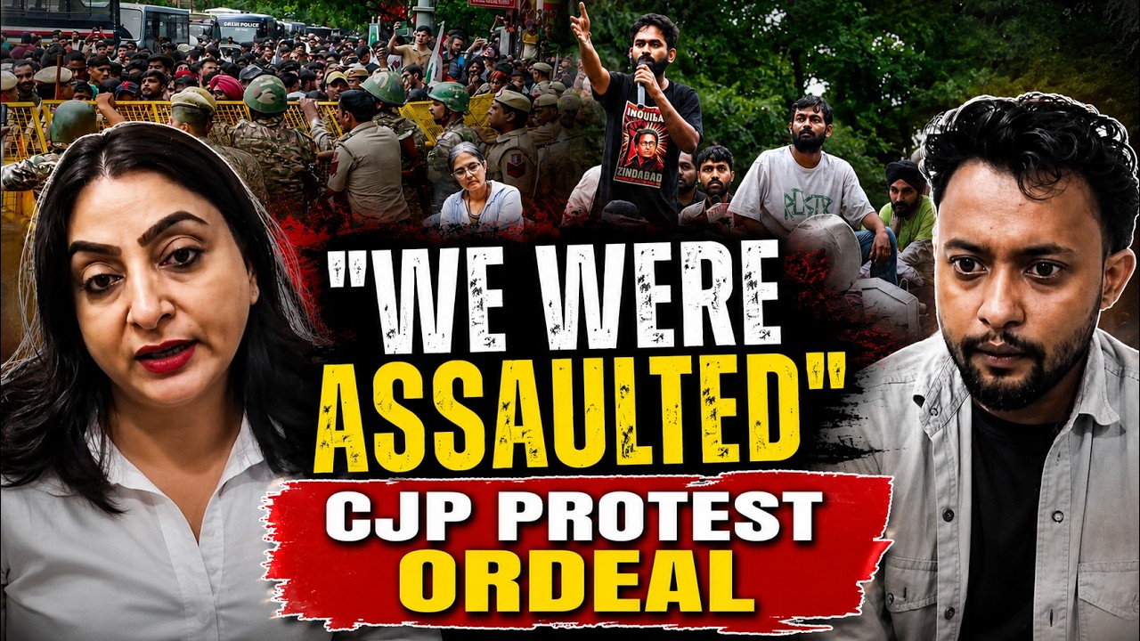CJP Protest Violence: Journalist Asha Sharma REVEALS Assault | Explosive Interview | India News