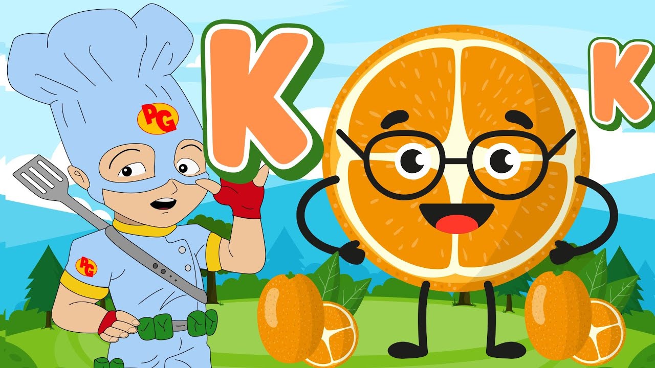 O PEQUENO GOURMET E O ALFABETO SAUDÁVEL LETRA K DE KINKAN