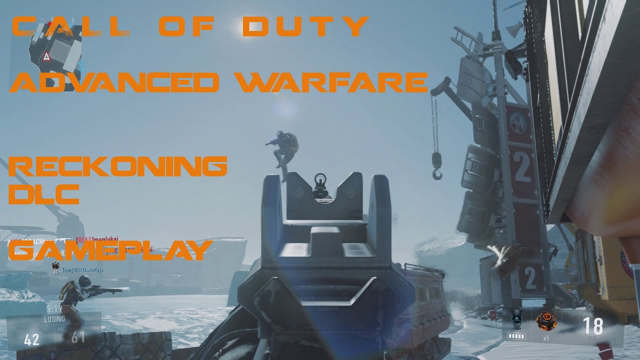 Call of Duty: Advanced Warfare DLC 4 Reckoning Xbox One Gameplay