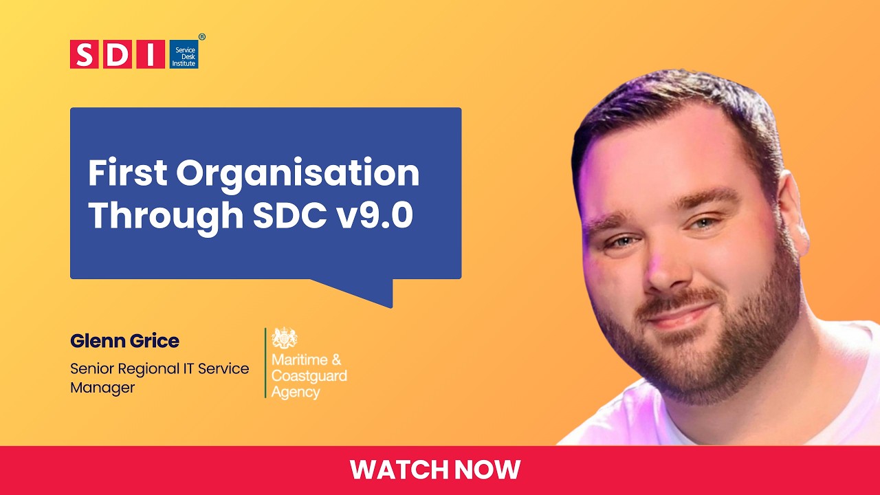 First Organisation Through SDC v9.0