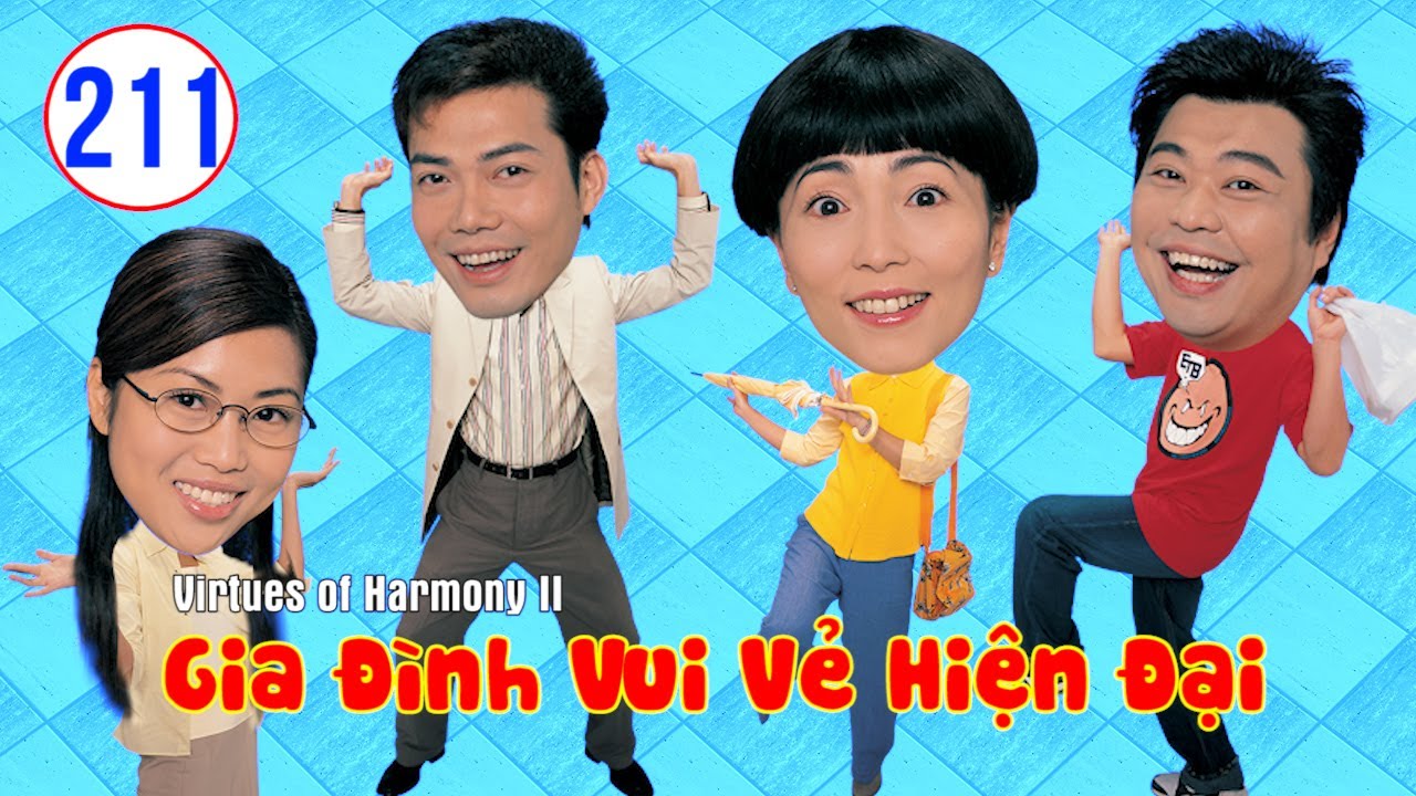 Gia Đình Vui Vẻ Hiện Đại  tập 211 | Tiết Gia Yến, Lâm Văn Long, Liêu Bích Nhi, Lưu Đan | TVB 2003