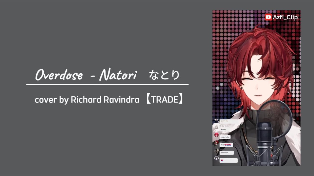 Overdose - Natori なとり | Richard Ravindra Cover (with Lyrics)