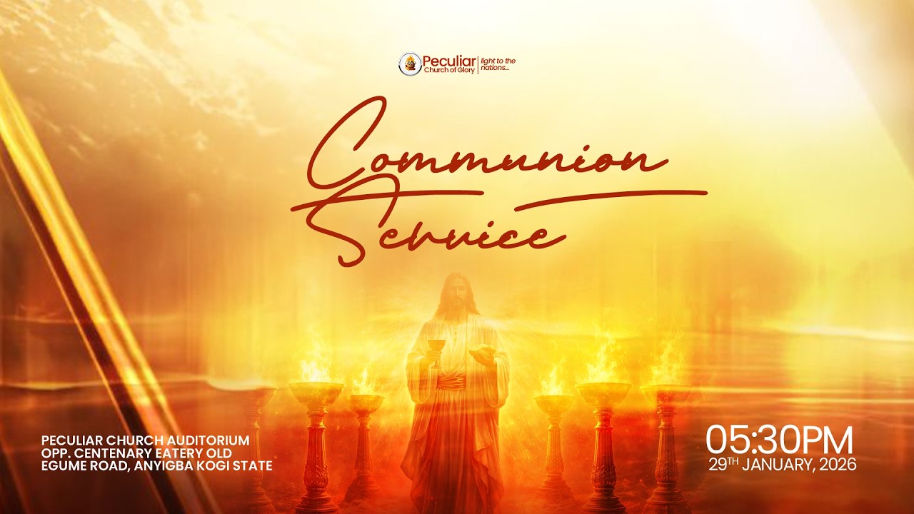 COMMUNION & MIRACLE  SERVICE | PST JULIET ONEKELE | 12 MARCH, 2026 | #peculiarchurchofglory