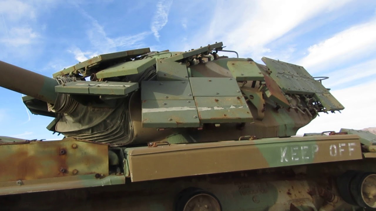 M-60 Patton Tank Graveyard
