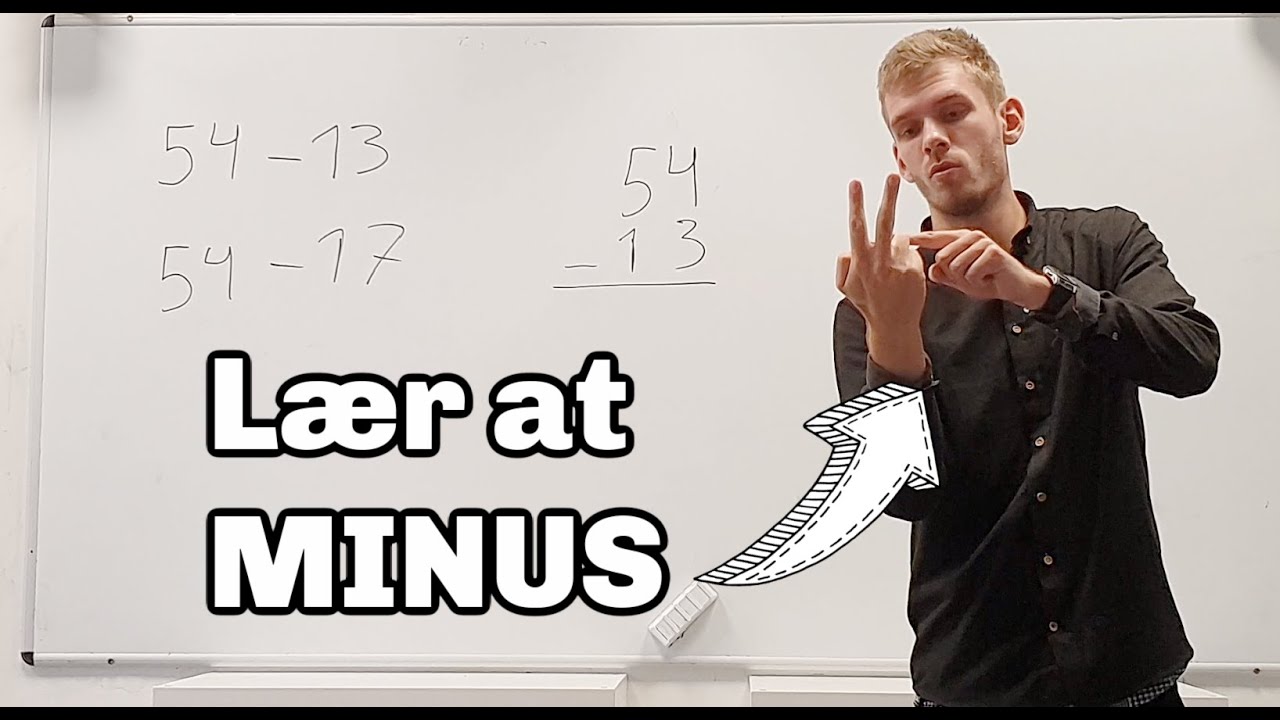 Lær at minus | Matematik for begyndere