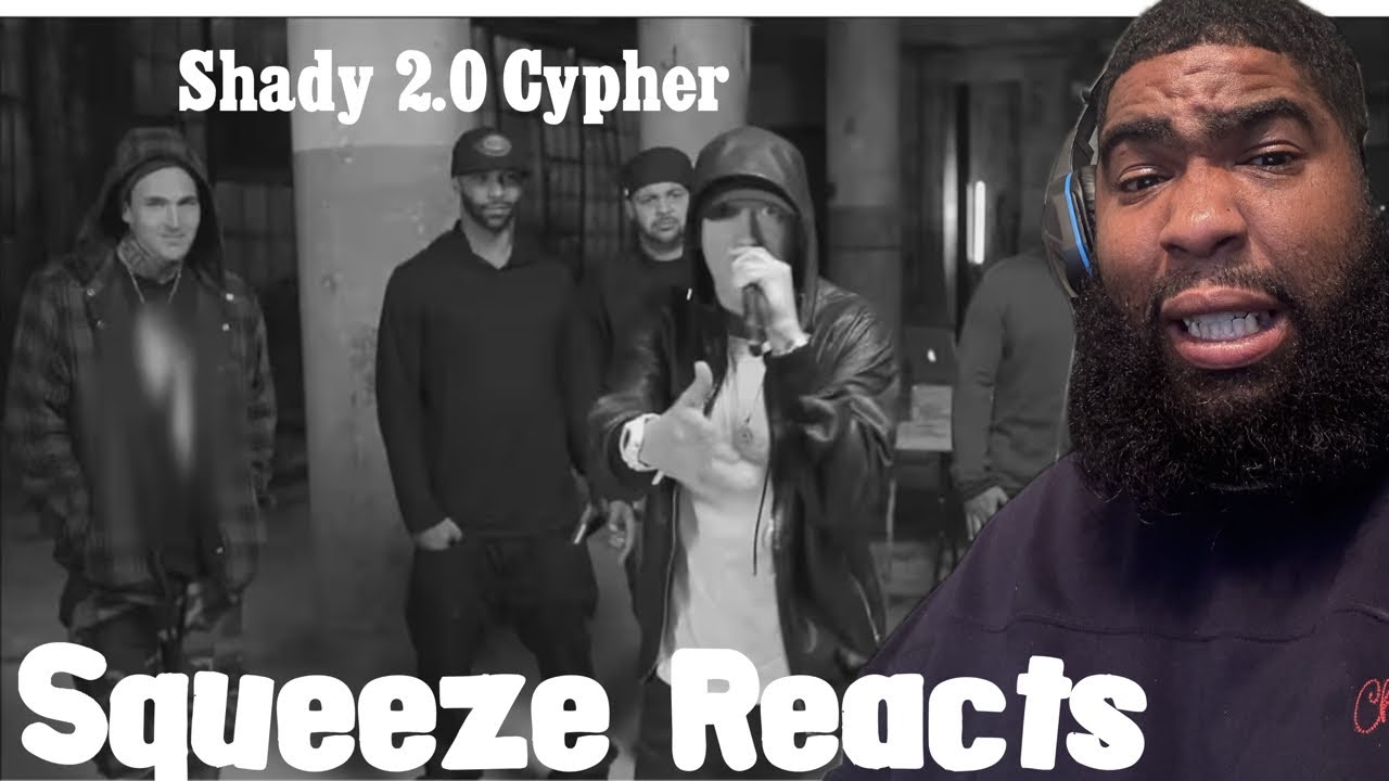 SHADY 2.0 CYPHER - EMINEM, YELAWOLF & SLAUGHTERHOUSE (БЕЗ ЦЕНЗУРЫ/ГРЯЗНЫЙ) 2011 BET Reaction