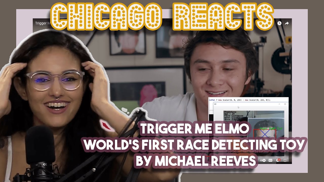 Trigger Me Elmo World's First Race Detecting Toy by Michael Reeves | First Chicago Reaction