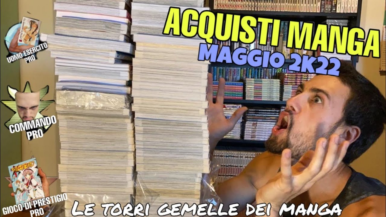MEGA Acquisti Manga maggio 2022