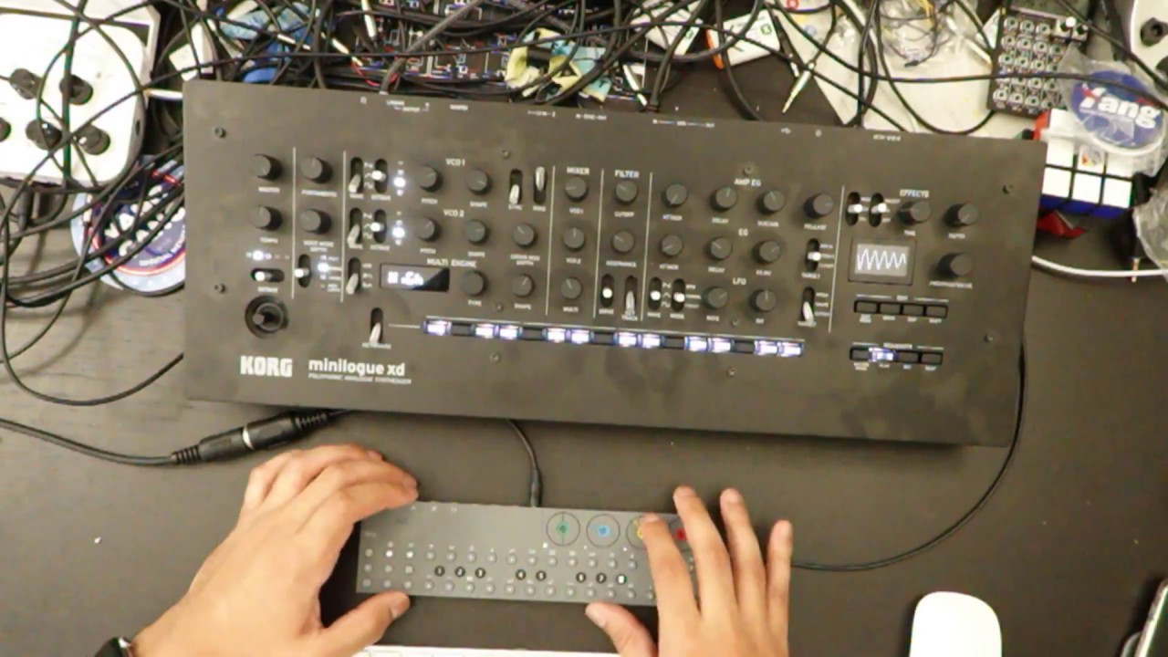 Minilogue XD Module +OP-Z (Short techno song 78)