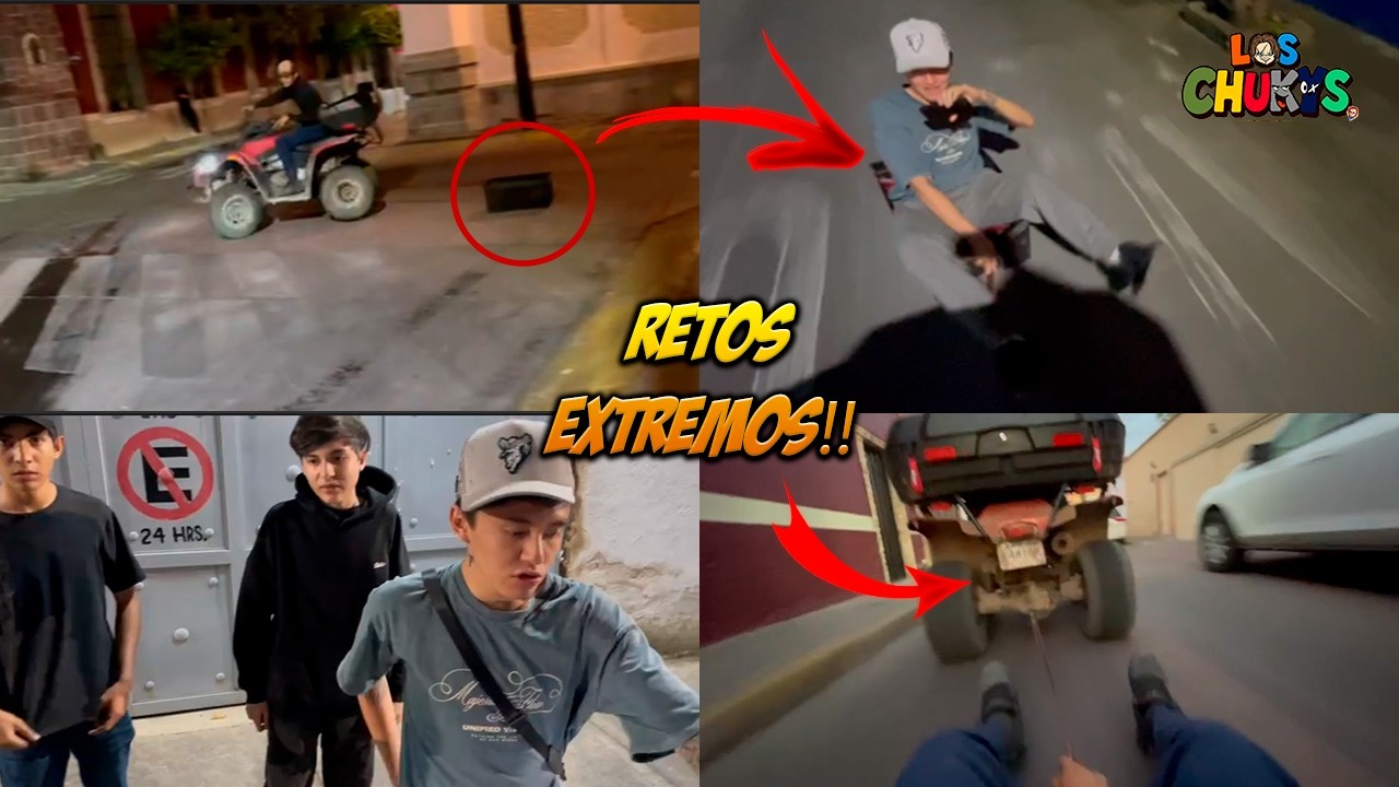 RETOS EXTREMOS CON EL TEAM | Los Chukys | Milton MyM